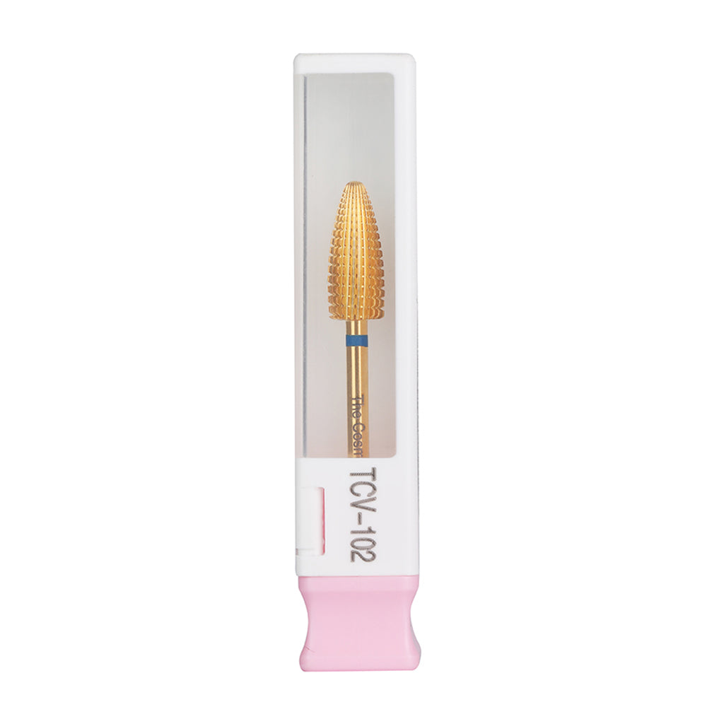 ראש שיוף קארבייד קונוס זהב- פס כחול