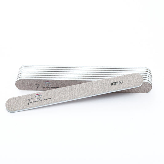 פצירה בצבע בז'-לבן 100/150