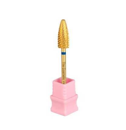 ראש שיוף קארבייד זהב גליל - פס כחול בינוני